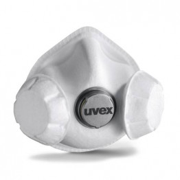 Uvex - silv-Air FFP2 7233 Yeniden Kullanılabilir Ventilli Toz Maskesi