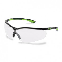 Uvex - Sportstyle Şeffaf Lens İş Gözlüğü - Yeşil - 9193 226