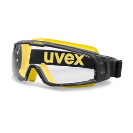 Uvex - U-Sonic Şeffaf Lens İş Gözlüğü - Sarı - 9308 246