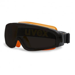 Uvex - U-Sonic Siyah Lens İş Gözlüğü - Turuncu - 9308 248